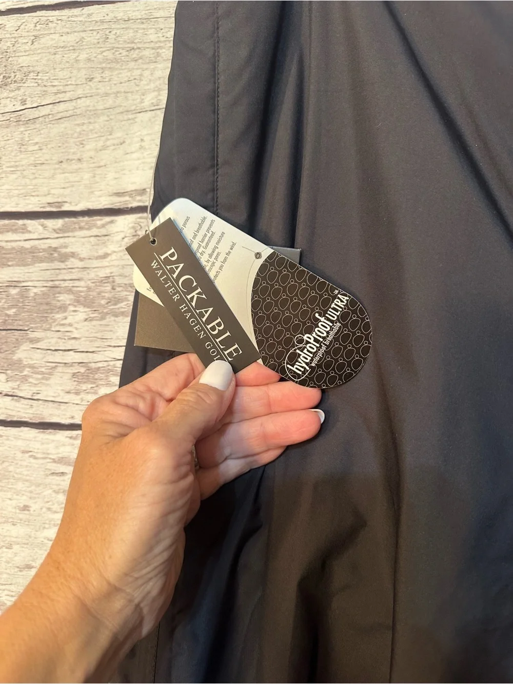 Walter Hagen Golf Black Men's Outdoor Travel Pants